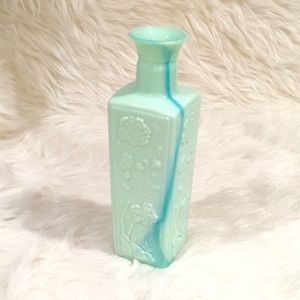 Vintage Jim Beam Liquor milk Jadeite vase bottle